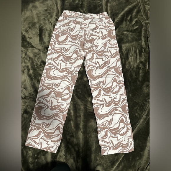Hollister patterned Utility Dad Pants size 5R (27) - Picture 4 of 5